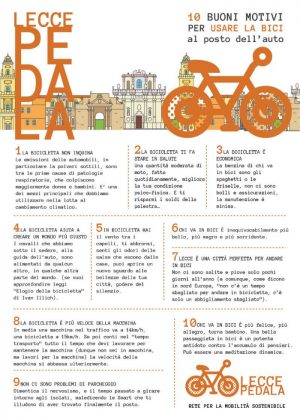 "Lecce pedala", tutti in bici per una nuova mobilità sostenibile - Corriere Salentino