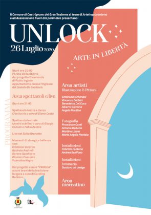 "Unlock, quando l'arte si fa libera", domenica 26 luglio l'evento promosso da Arteinquarantena - Corriere Salentino