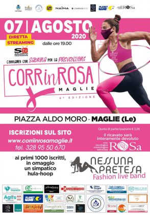 A Maglie la VI edizione della "Corri in Rosa" - Corriere Salentino