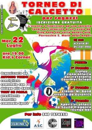 A Nardò un torneo di calcetto per una nobile causa - Corriere Salentino