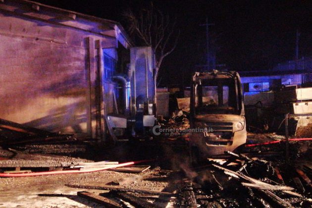 Rogo divampa nell'azienda di arredamento, danni per 20mila euro: non si esclude l'atto doloso - Corriere Salentino