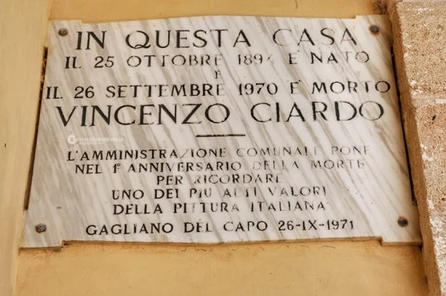Figli del Salento: Vincenzo Ciardo, ritratto di un artista a tutto tondo - Corriere Salentino