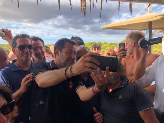 Salvini nel Sud Salento. Bordate a Emiliano: “Fa accordicchi perché ha paura”. La competizione con i fittiani - Corriere Salentino