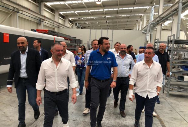 Salvini nel Sud Salento. Bordate a Emiliano: “Fa accordicchi perché ha paura”. La competizione con i fittiani - Corriere Salentino