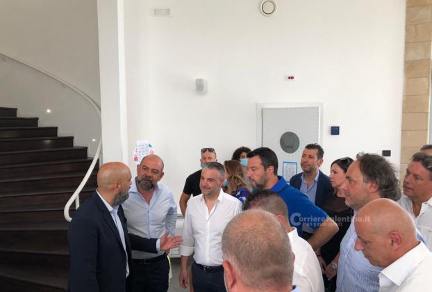 Salvini nel Sud Salento. Bordate a Emiliano: “Fa accordicchi perché ha paura”. La competizione con i fittiani - Corriere Salentino