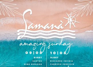 SAMANA’ BEACH DOMENICA E LUNEDì