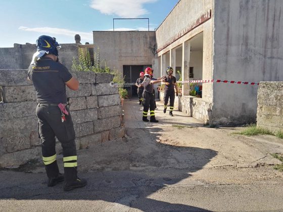 Casa a rischio crollo, evacuata coppia di proprietari: struttura inagibile - Corriere Salentino