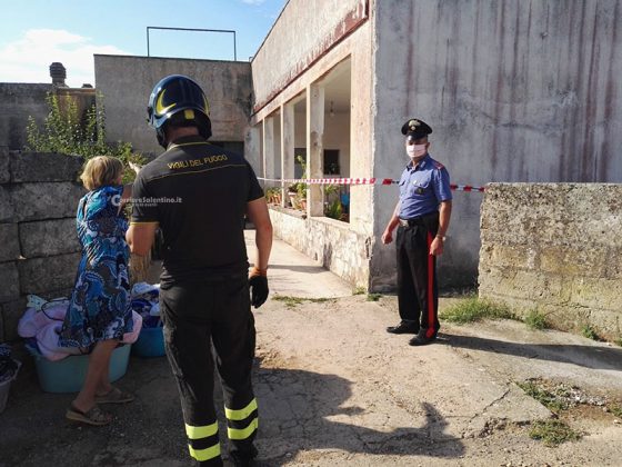 Casa a rischio crollo, evacuata coppia di proprietari: struttura inagibile - Corriere Salentino