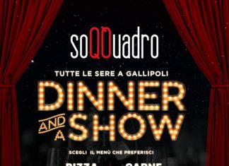 CENA SPETTACOLO – aperto tutte le sere