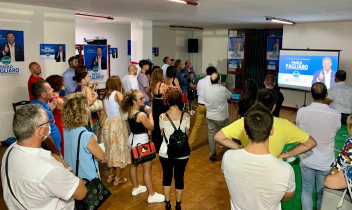 Taglio del nastro a Cursi per il Comitato elettorale di Paolo Pagliaro - Corriere Salentino