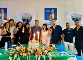 Taglio del nastro a Cursi per il Comitato elettorale di Paolo Pagliaro