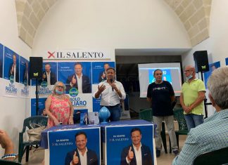Inaugurato a Cutrofiano il comitato di Paolo Pagliaro