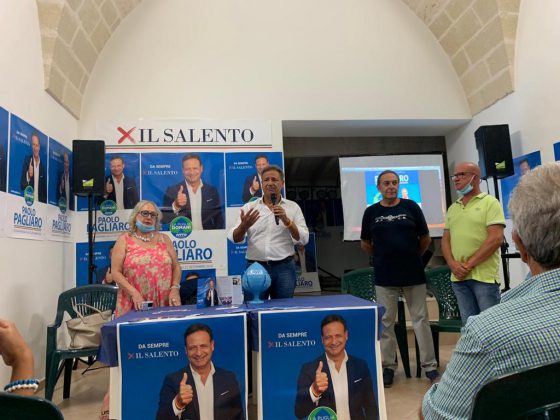 Inaugurato a Cutrofiano il comitato di Paolo Pagliaro - Corriere Salentino