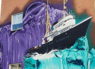 Un nuovo murales tra i palazzi di San Giovanni Battista: il progetto di 167 B Street