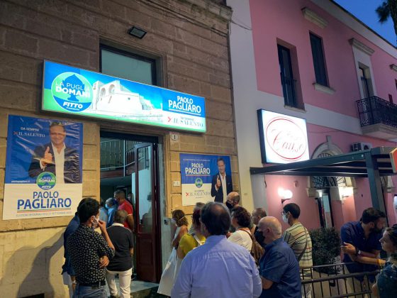 Ugento per Paolo Pagliaro: inaugurato il comitato elettorale - Corriere Salentino