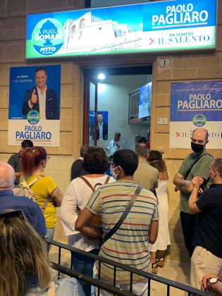 Ugento per Paolo Pagliaro: inaugurato il comitato elettorale - Corriere Salentino