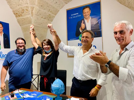 Paolo Pagliaro accanto a Cristina Rota: inaugurata la sede di Corigliano D’Otranto - Corriere Salentino