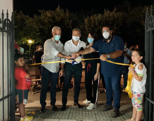 Paolo Pagliaro accanto a Cristina Rota: inaugurata la sede di Corigliano D’Otranto - Corriere Salentino