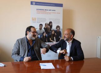 “Musica e arti”, siglato un protocollo d’intesa tra la Fondazione La Notte della Taranta e l’Accademia di Belle Arti