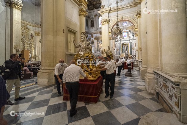 Riti liturgici nella solennità dei Santi Patroni Oronzo, Giusto e Fortunato: gli appuntamenti di domani - Corriere Salentino