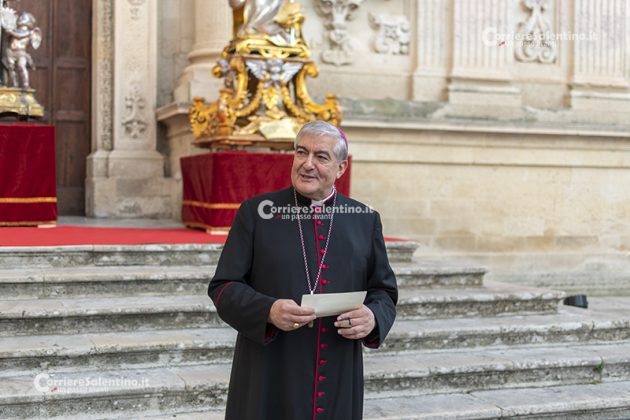 Riti liturgici nella solennità dei Santi Patroni Oronzo, Giusto e Fortunato: gli appuntamenti di domani - Corriere Salentino