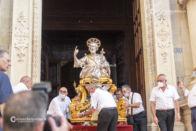 Riti liturgici nella solennità dei Santi Patroni Oronzo, Giusto e Fortunato: gli appuntamenti di domani - Corriere Salentino