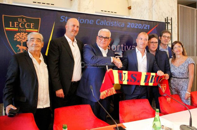 Il Lecce riparte, dubbio Liverani. Corvino “ Puntiamo sul patrimonio”. Sticchi Damiani “Con un occhio ai sogni”  - Corriere Salentino