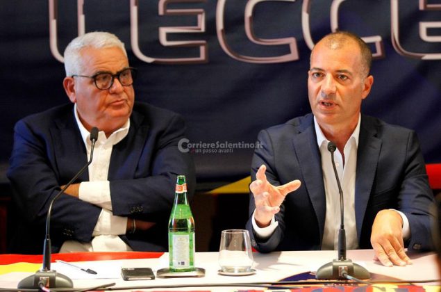 Il Lecce riparte, dubbio Liverani. Corvino “ Puntiamo sul patrimonio”. Sticchi Damiani “Con un occhio ai sogni”  - Corriere Salentino