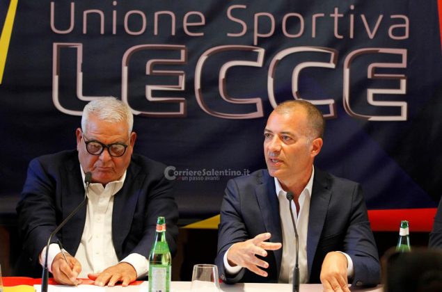 Il Lecce riparte, dubbio Liverani. Corvino “ Puntiamo sul patrimonio”. Sticchi Damiani “Con un occhio ai sogni”  - Corriere Salentino