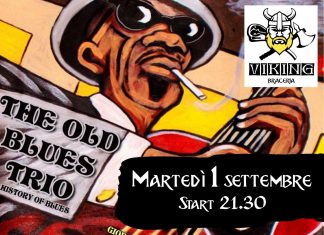 Country/blues Night – The Old Blues Trio liveVikingBraceria