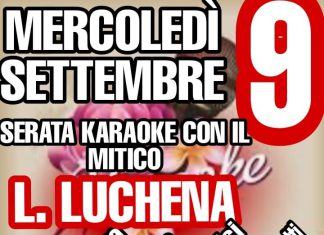karaoke con il mitico L. Luchena