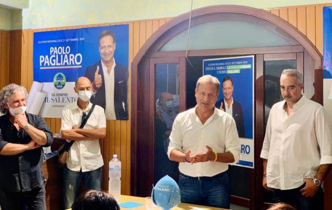 Passione e calore a Racale per l’inaugurazione del comitato elettorale di Paolo Pagliaro - Corriere Salentino