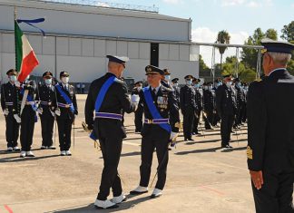 Cambio della guardia al 61° Stormo di Galatina