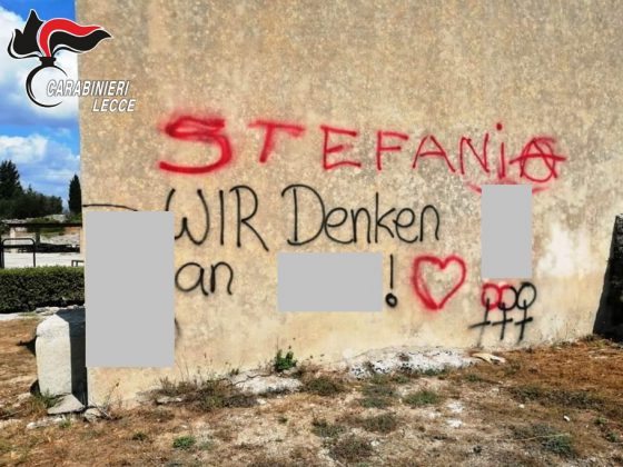 Sfregiano chiesa del XVI secolo con lo spray, denunciate due donne: si cercano i tre complici - Corriere Salentino