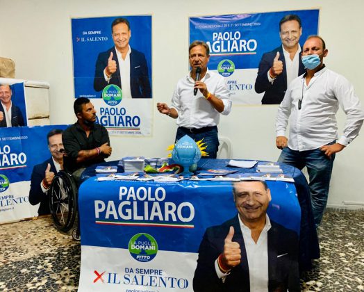Inaugurato il comitato elettorale di Paolo Pagliaro a Carpignano Salentino - Corriere Salentino