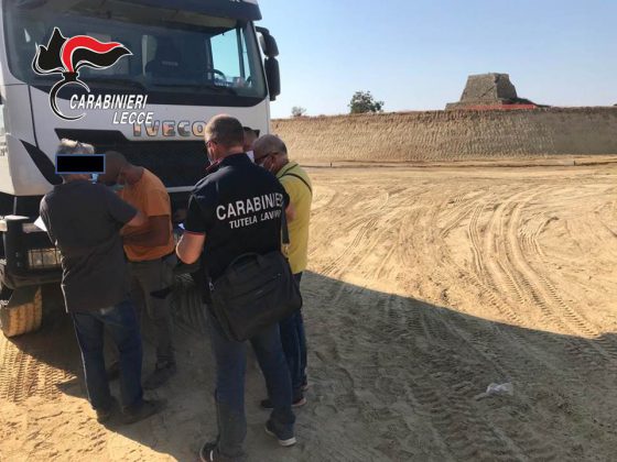 Controlli in aziende edili ed agricole, quasi l'80 percento dei dipendenti non in regola - Corriere Salentino