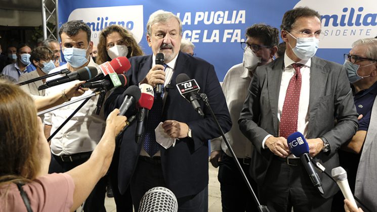 Emiliano bis: “In Puglia è ancora primavera! A Renzi non voglio dire niente”. Dolore Fitto nel centrodestra - Corriere Salentino