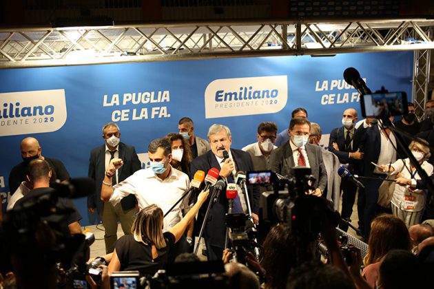 Emiliano bis: “In Puglia è ancora primavera! A Renzi non voglio dire niente”. Dolore Fitto nel centrodestra - Corriere Salentino