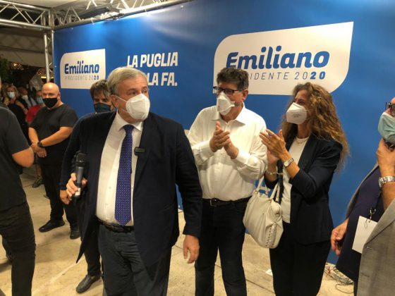 Emiliano bis: “In Puglia è ancora primavera! A Renzi non voglio dire niente”. Dolore Fitto nel centrodestra - Corriere Salentino