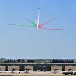 Frecce Tricolori: la pattuglia acrobatica si addestra nel cielo del Salento - Corriere Salentino