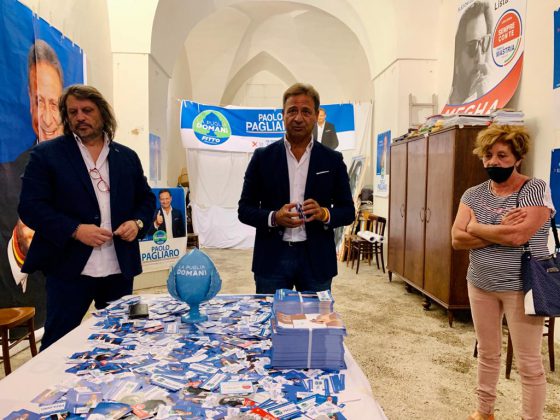 Neviano, inaugurato il Comitato elettorale di Paolo Pagliaro - Corriere Salentino