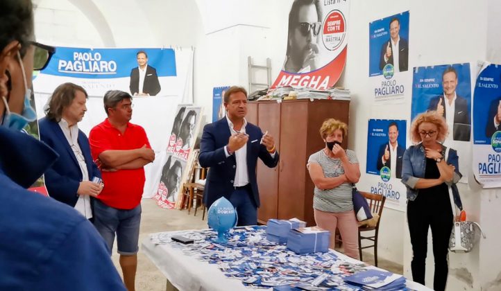 Neviano, inaugurato il Comitato elettorale di Paolo Pagliaro - Corriere Salentino
