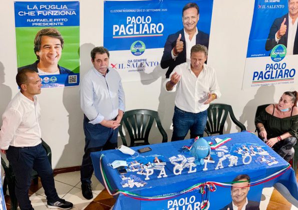 Inaugurato il Comitato elettorale di Paolo Pagliaro a Veglie - Corriere Salentino
