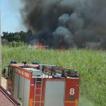 Altro giorno "infernale", il Salento brucia da nord a sud: in fiamme il canneto del parco di Ugento - Corriere Salentino