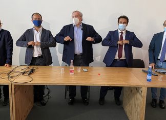 Emiliano incontra Lattanzio, Nitti e Fioramonti: “Qui miglior Governo del Sud Italia”