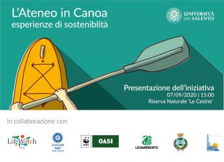 “Ateneo in canoa”: lunedì 7 settembre la presentazione presso l’Oasi delle Cesine