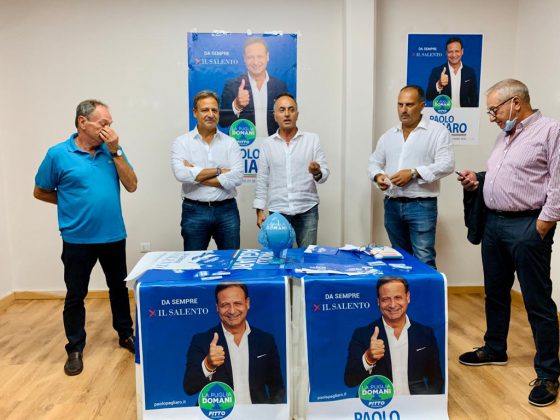 Taglio del nastro per il comitato di Paolo Pagliaro a Trepuzzi - Corriere Salentino