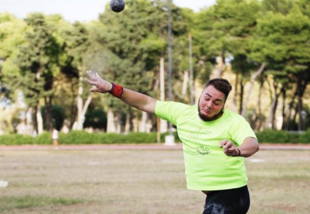 Getto del peso: l'urlo di Trabacca e il record dedicato ad una persona speciale - Corriere Salentino