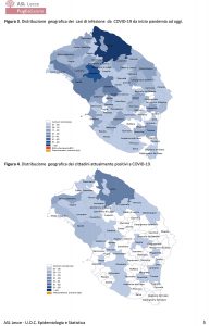 Report Asl: i paesi con attuali positivi. Altri due contagi nel liceo artistico. 32 attuali positivi a Lecce, 11 a Salice - Corriere Salentino