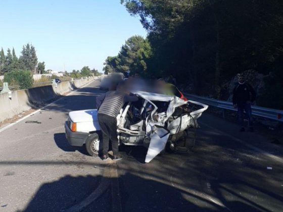 Violento schianto sulla via per il mare: Panda accartocciata. Due feriti in codice rosso al "Fazzi" - Corriere Salentino